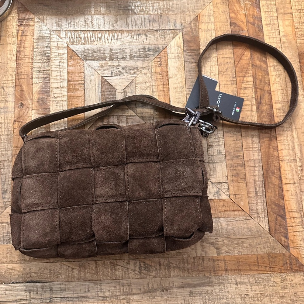 PULICATI Genuine Leather Cassette Bag
